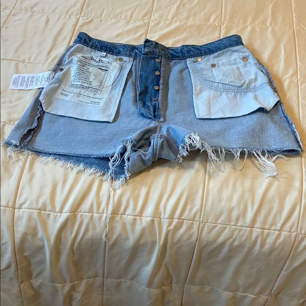 Triarchy Cut Off Shorts - Picture 5 of 9